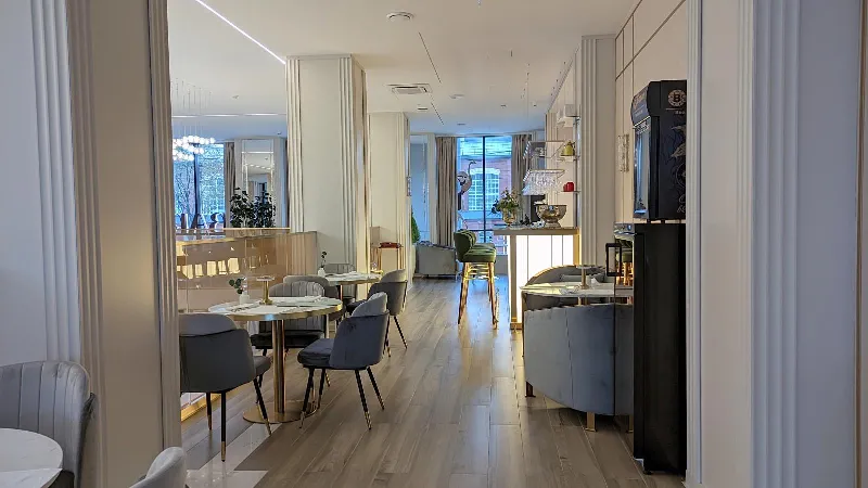 The lobby bar