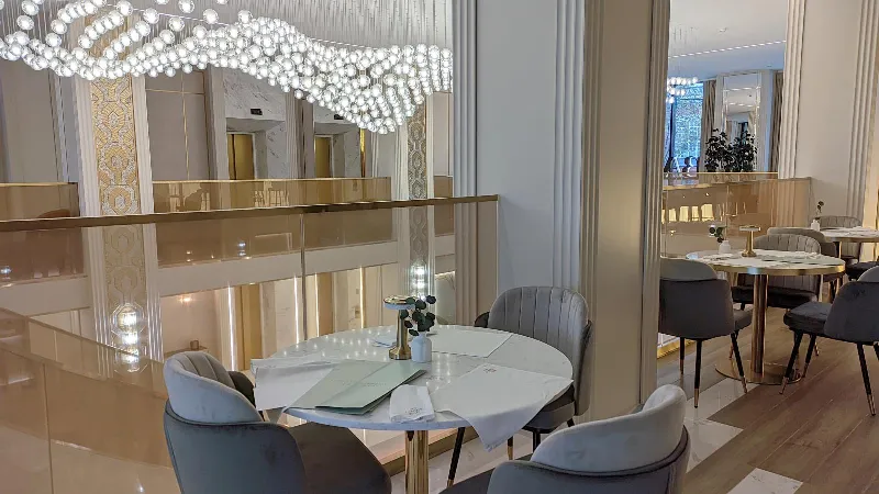 The lobby bar