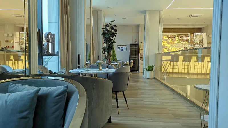 The lobby bar