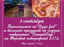 Открытие «CannoliCafe» на Морской набережной