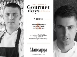 Международный гастрономический фестиваль «Gourmet days» в Санкт-Петербурге. Программа