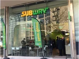 Запуск концепции «Рестораны будущего» в Subway