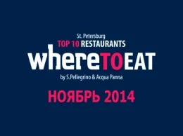 Названы лучшие рестораны Санкт-Петербурга по версии премии Where to eat