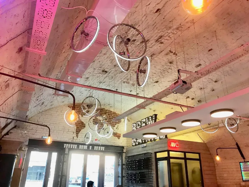 Brew barrel taproom