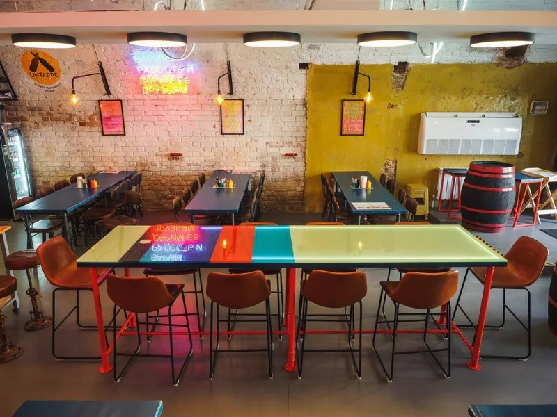 Brew barrel taproom