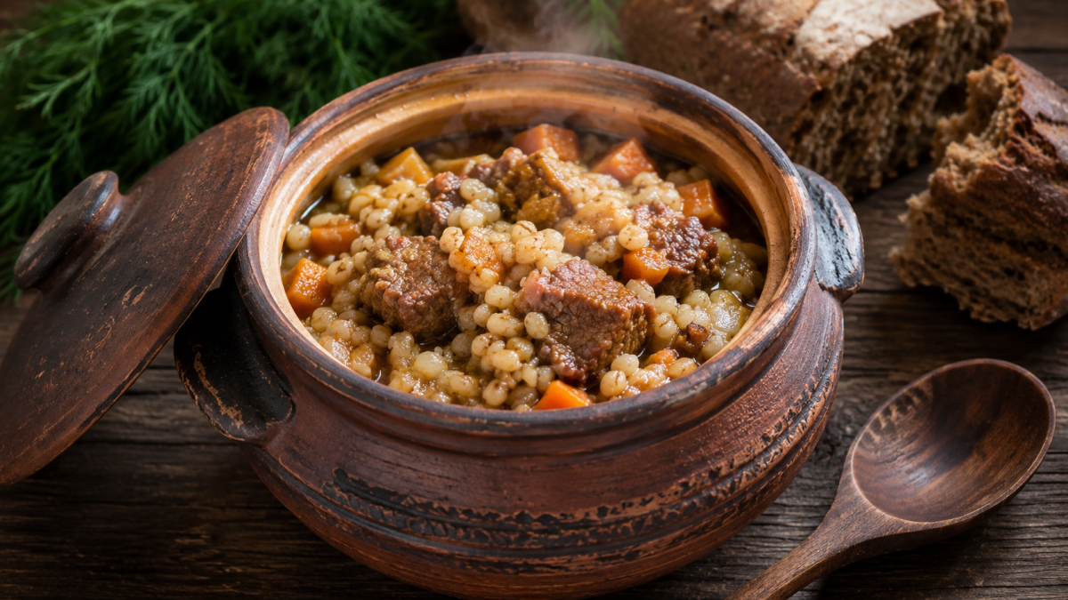 Вкус прямиком из русской печи: рецепт идеальной томленой перловки в горшочках