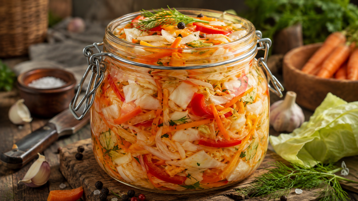 Вместо приевшейся квашеной — вкуснющая капуста «Провансаль»: нарезал, залил, через сутки готова