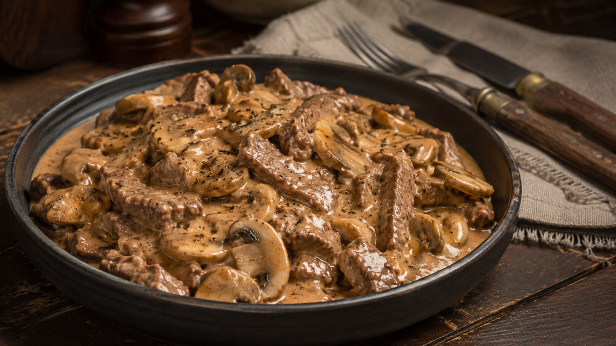 Насыщенный вкус и глубокий аромат: как приготовить безупречный бефстроганов с грибами с первого раза