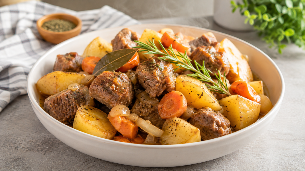 Сытное блюдо в два счета: готовим картошку с мясом в пароварке — минимум усилий, максимум вкуса