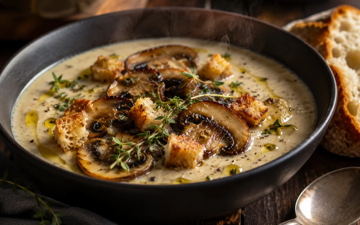 Будет вкуснее, чем в кафе: как из простых шампиньонов и картошки сварить ароматический суп-шедевр